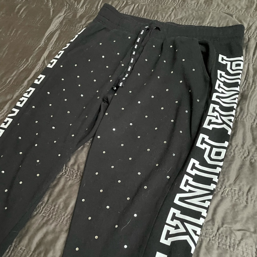 Victorias Secret PINK Bling Pants Large